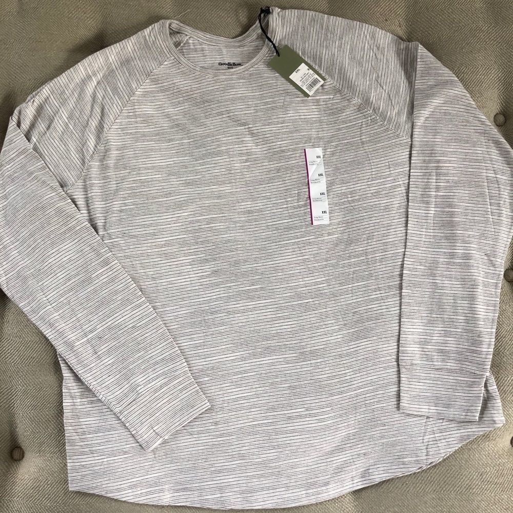 NWT Goodfellow & Co Long Sleeve TShirt Gray